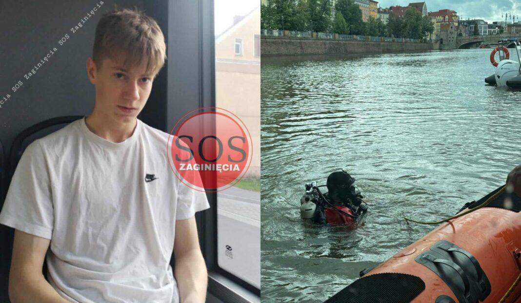 Wrocław: W centrum miasta zaginął 17-latek. Poszukiwania w Odrze i na ulicach